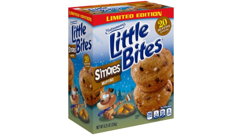 Entenmann's Little Bites S'mores muffins