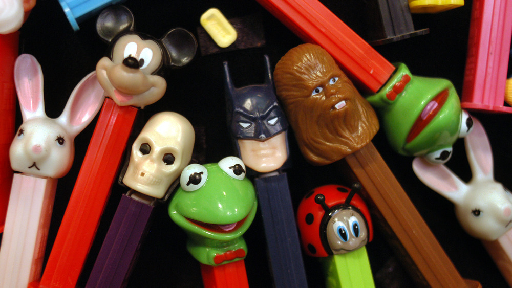 PEZ candy dispensers