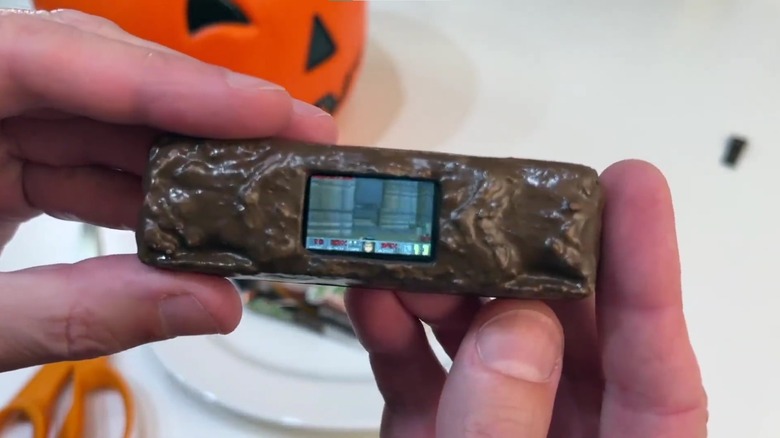 Doom in a chocolate bar