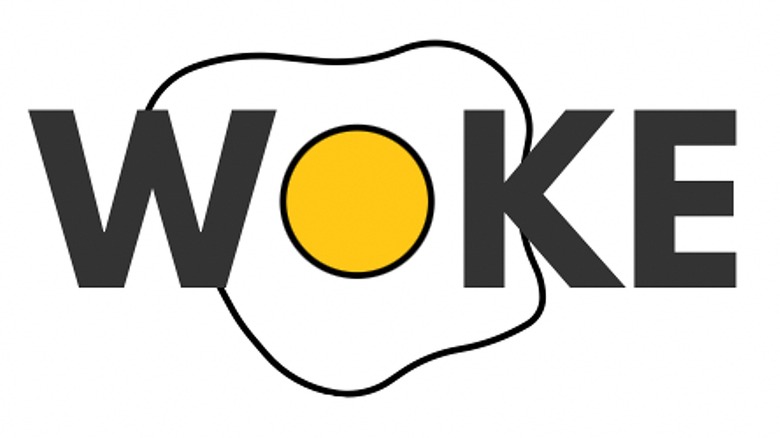 Woke egg logo