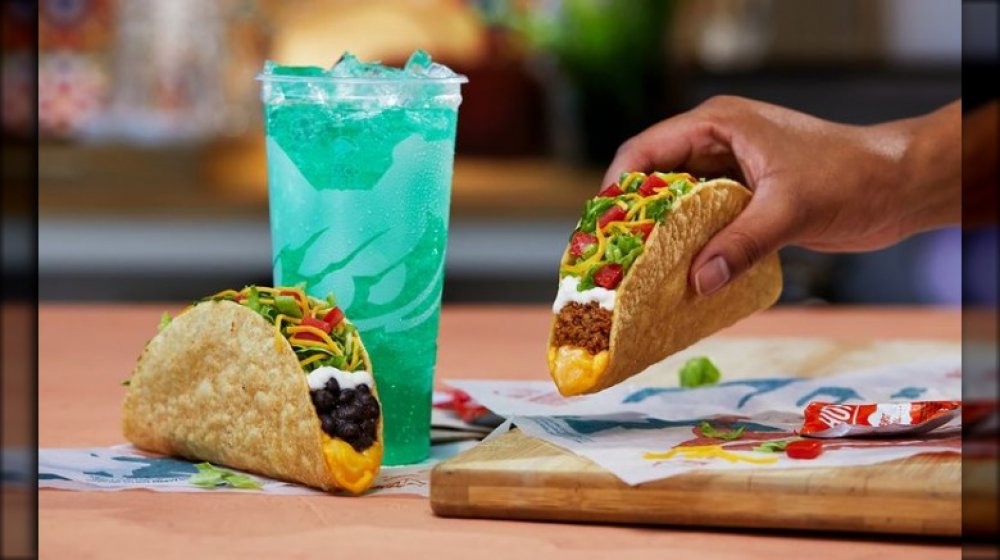 Taco bell Cantina Crispy Melt Taco