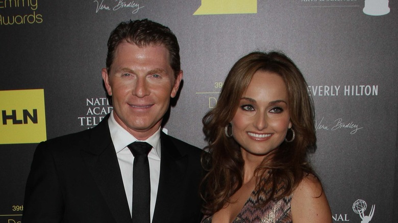 Food Network Star hosts Bobby Flay and Giada De Laurentis