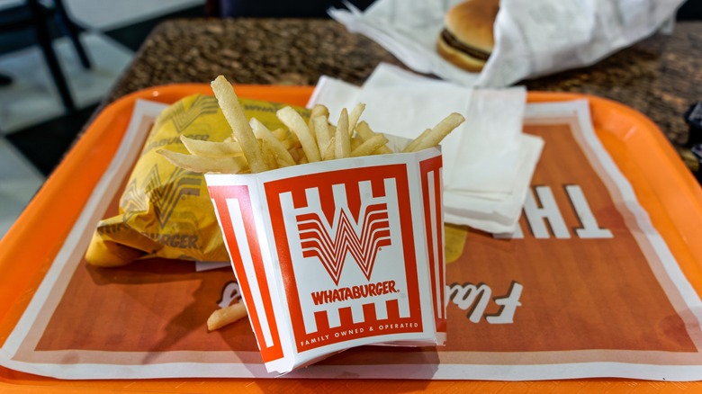 whataburger burger and fries