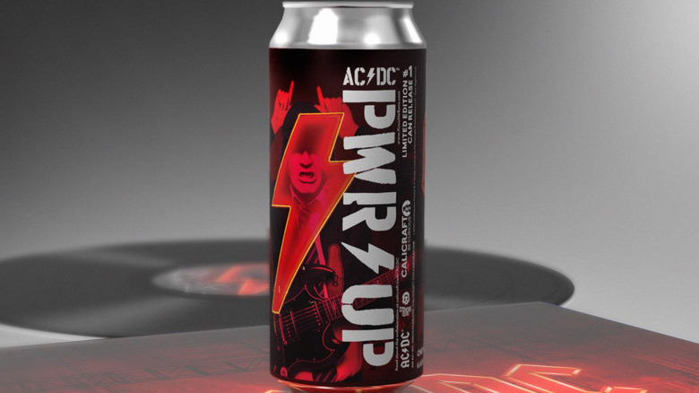 A can of the new AC/DC beer