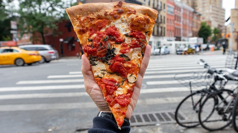 Pizza in NYC street