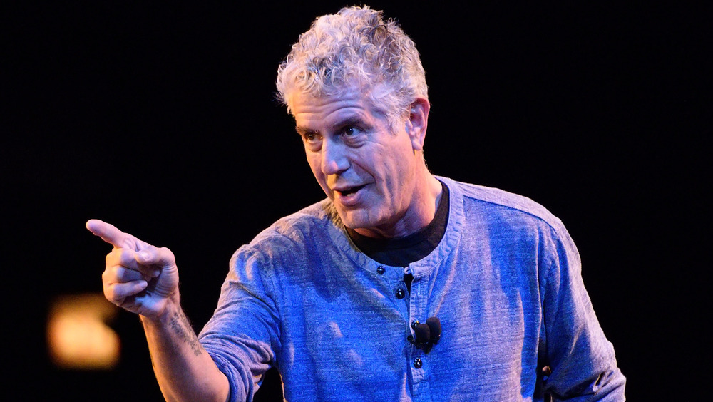 Food media icon Anthony Bourdain