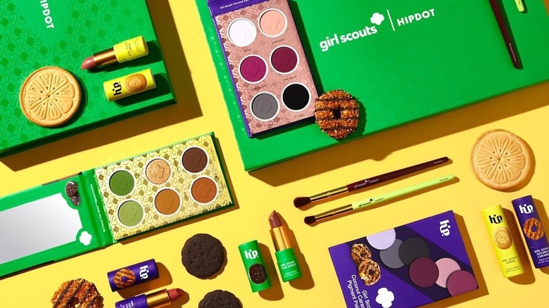 Girl Scouts makeup collection