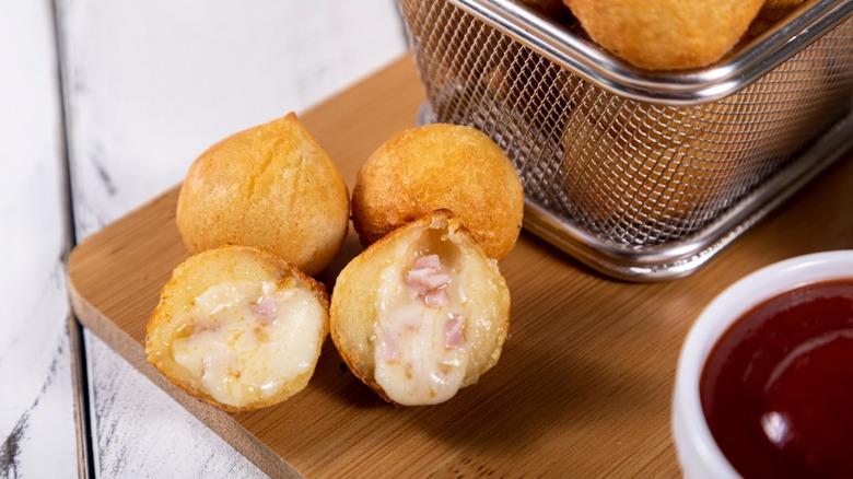 Ham and cheese croquettes