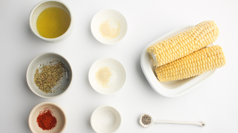 air fryer corn ingredients 