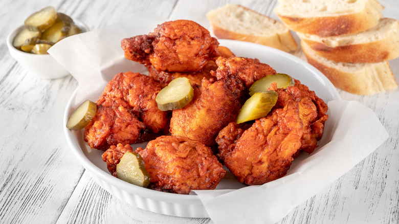 Nashville hot chicken