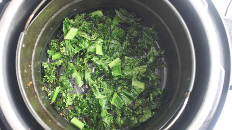 kale in air fryer