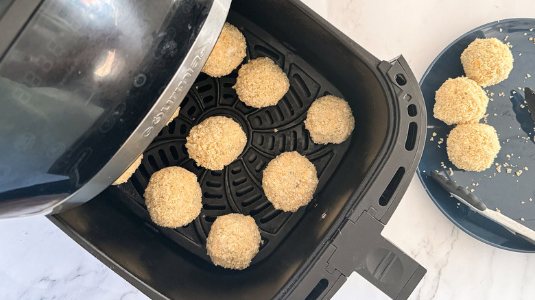 mashed potato balls in air fryer
