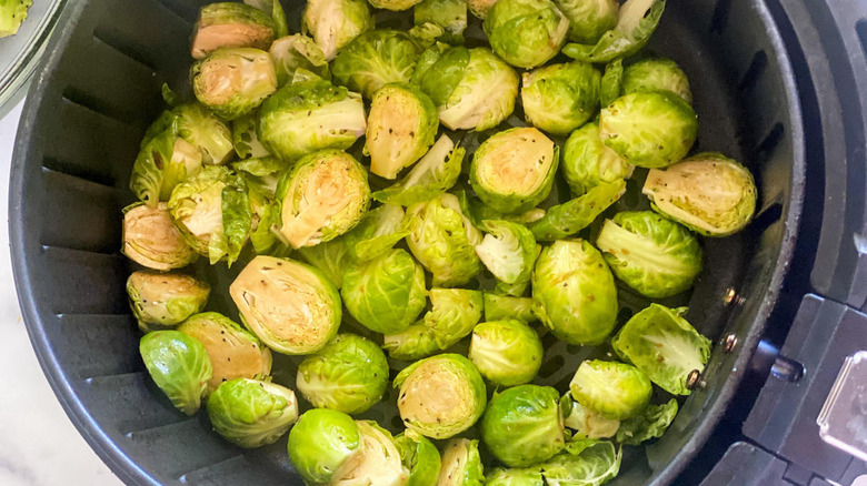 Brussels sprouts in air fryer