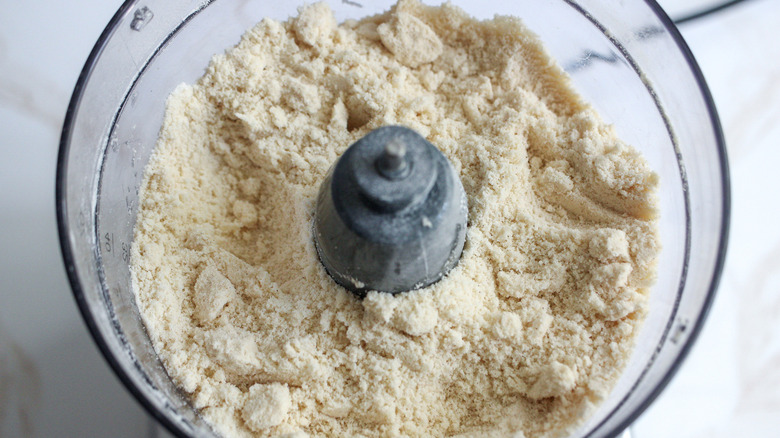 flour in food processor 