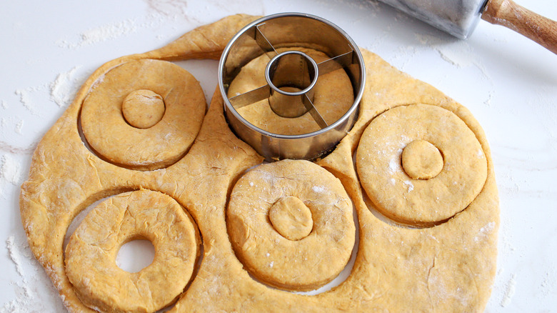 dough on counter 