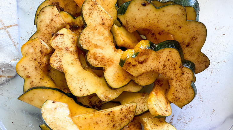 squash with spices 