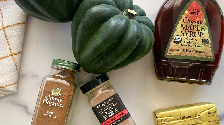 air fryer acorn squash ingredients 