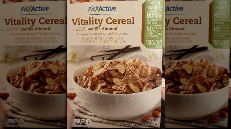 Fit and Active Vitality Cereal Vanilla Almond