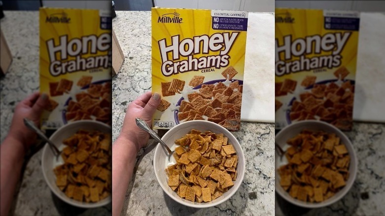 Honey Graham Squares