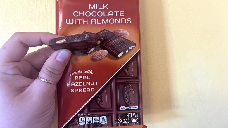 Almond chocolate from Aldi