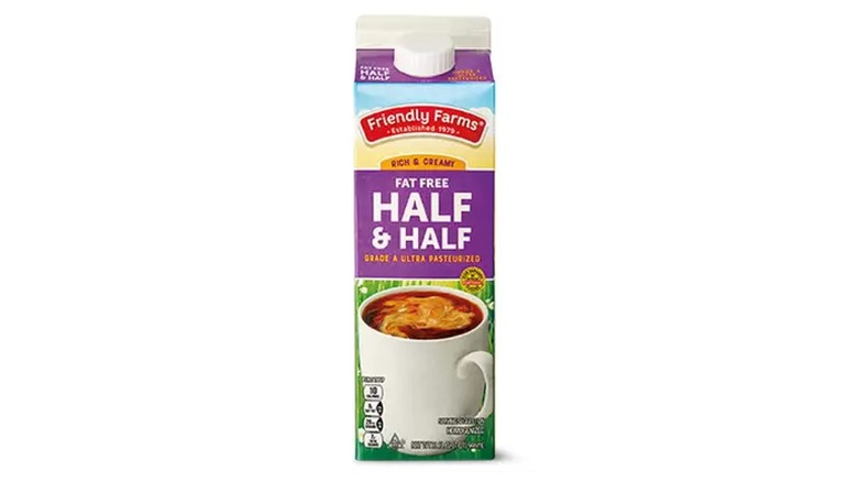 aldi's fat-free half-and-half