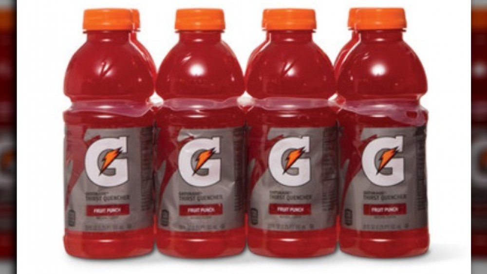 Bottles of Gatorade