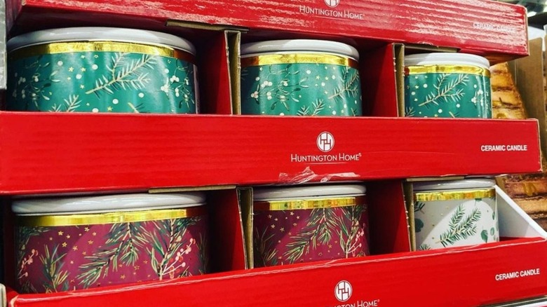 Aldi's recently stocked Christmas candles