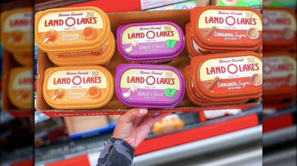 Land O Lakes flavored butters