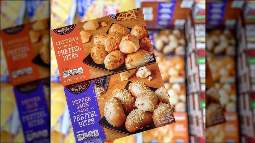 Aldi filled pretzel bites