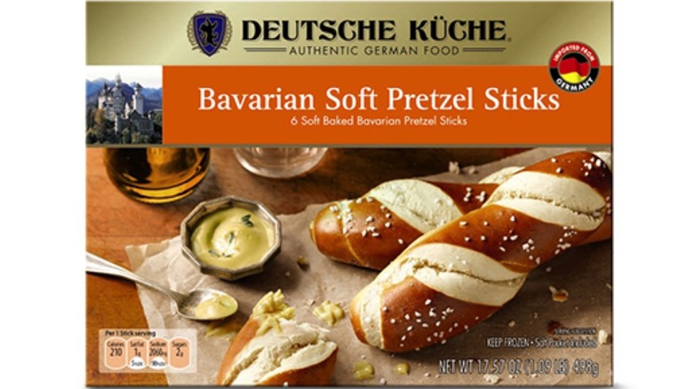 Press release image of Bavrian Soft Pretzel Sticks