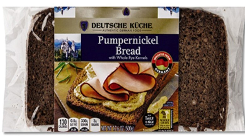 Press release image of pumpernickel bread