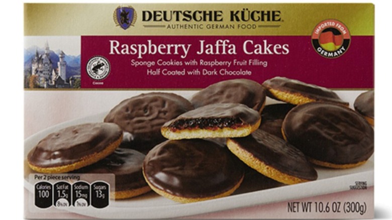 Press release image of jaffa cakes