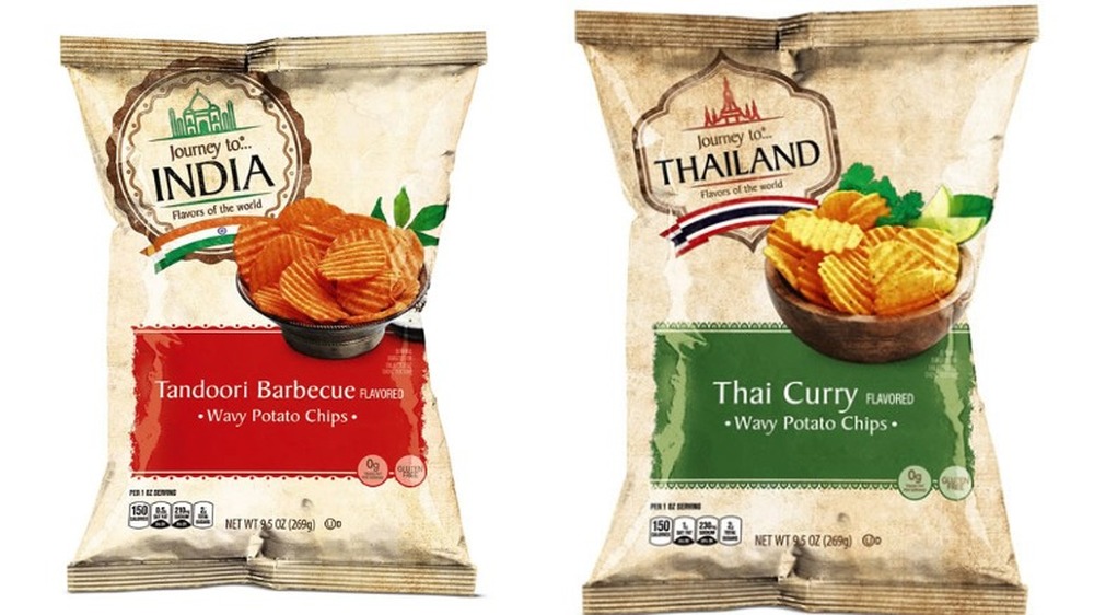 Aldi Journey to India and Thailand chips