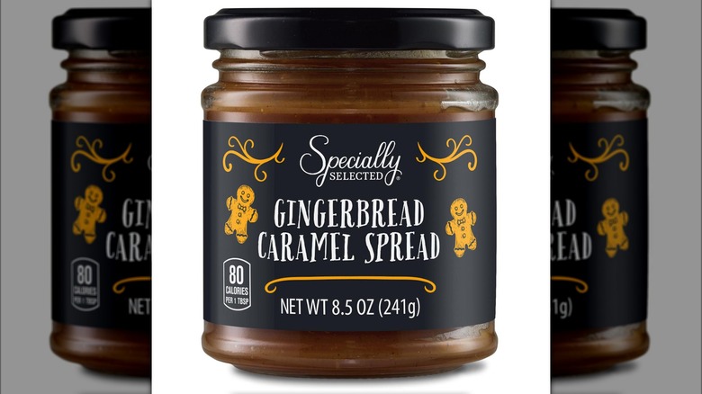 Jar of Specially Selected Gingerbread Caramel spread