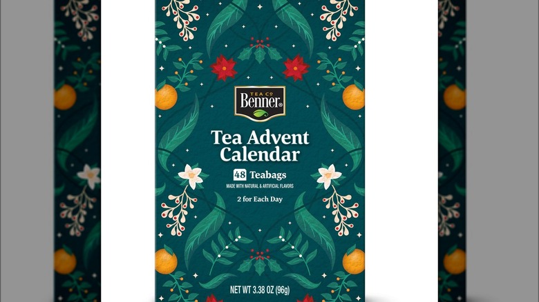 Aldi Benner Assorted Tea Advent Calendar