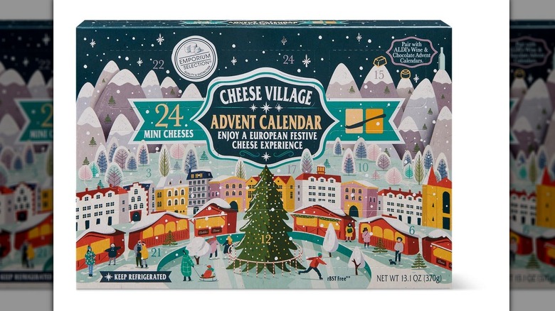 Aldi Emporium Selection Advent Cheese Calendar