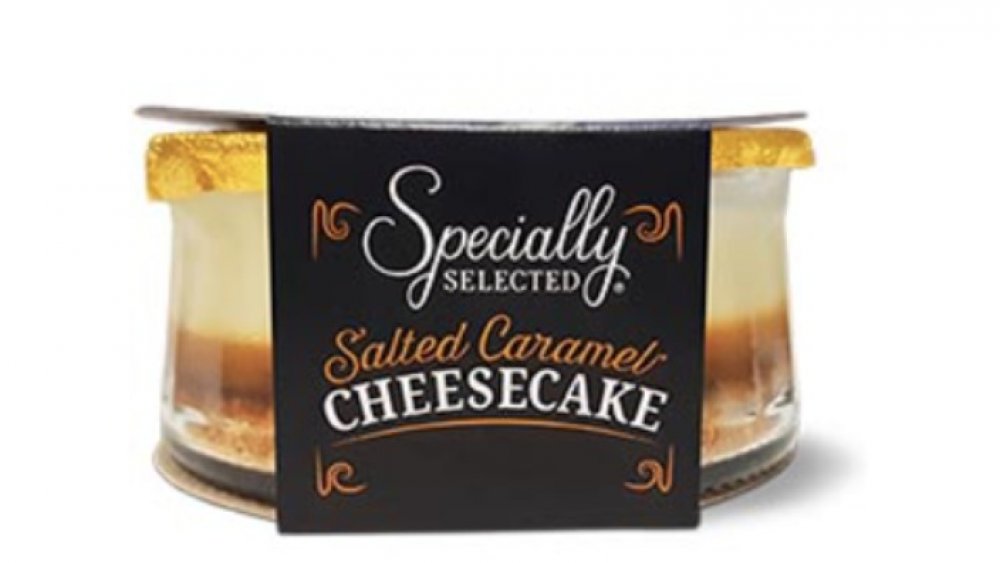 aldi's salted caramel cheesecake