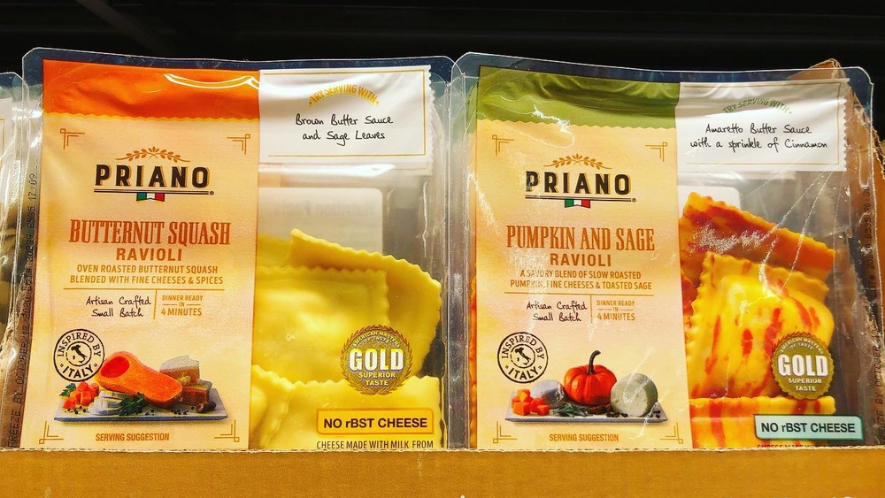 Aldi Priano Pumpkin and Sage Ravioli