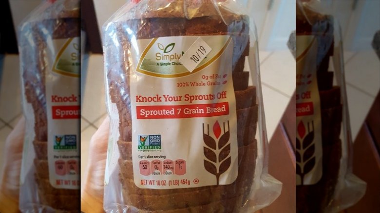 Aldi Simply Nature Knock Your Sprouts Off Sprouted 7 Grain Bread
