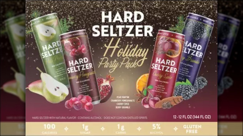 Aldi hard seltzer packaging 