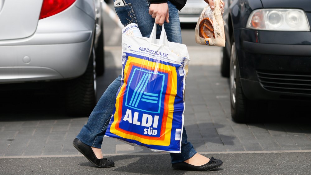 Aldi shopping bag