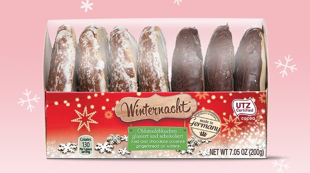 Aldi German Christmas Lebkuchen cookies