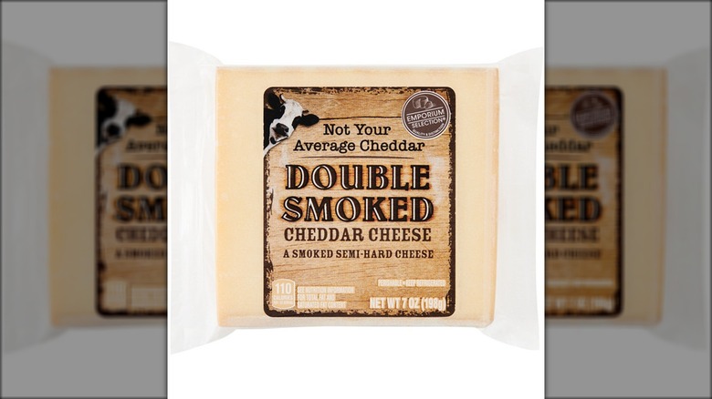 Emporium Selection double-smoked cheddar cheese