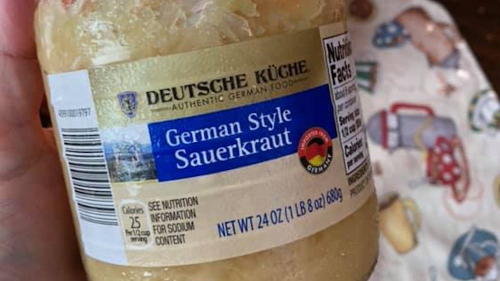 German Sauerkraut from aldi