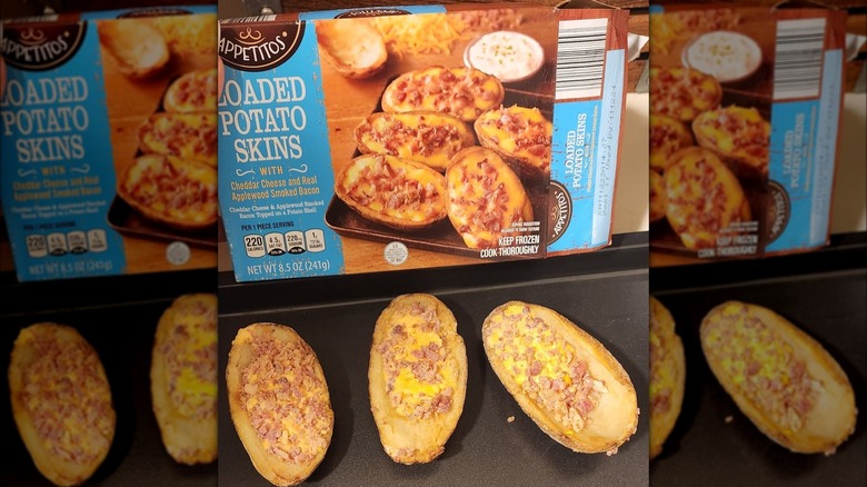 Aldi's frozen loaded potato skins