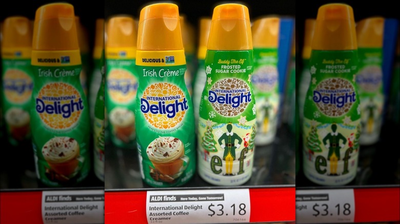 International Delight's Irish Creme and Buddy the Elf Frosted Sugar Cookie coffee creamers