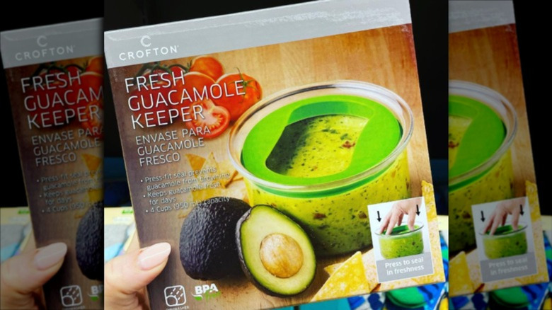 Aldi's Crofton fresh guacamole keeper