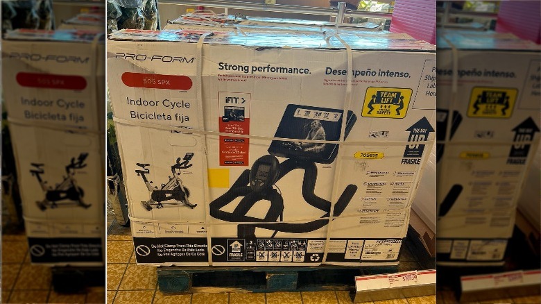 The ProForm bike in box