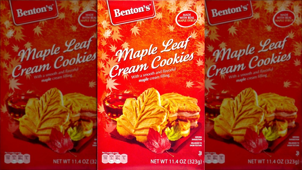 Benton's Maple Lead Cream cookies