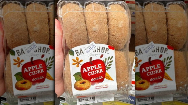 Aldi's apple cider doughnuts